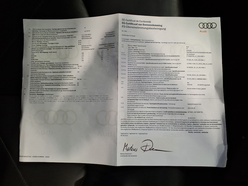 Audi Q3 Sportback 1.5 35 TFSI 13