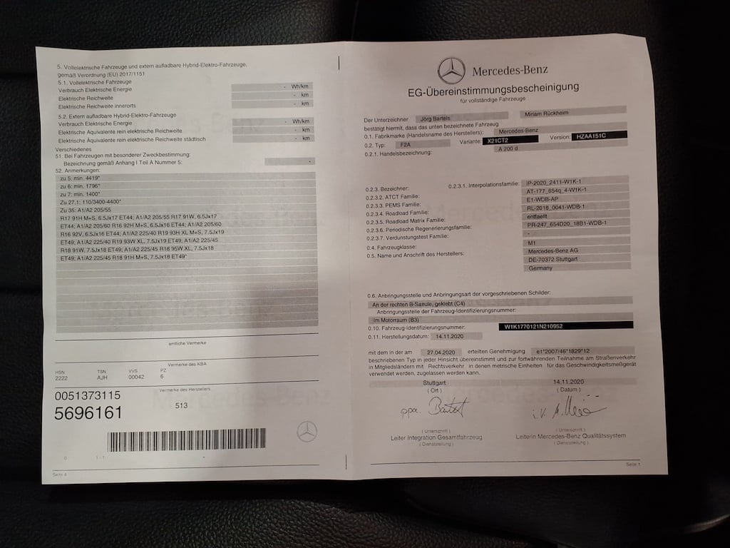 Mercedes A 200d Progressive 13