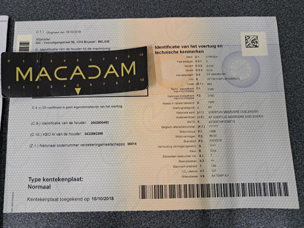 Citroen Grand C4 Picasso / SpaceTourer 12