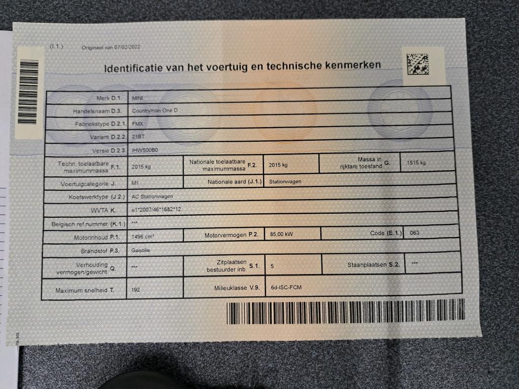 Mini One D Countryman 11