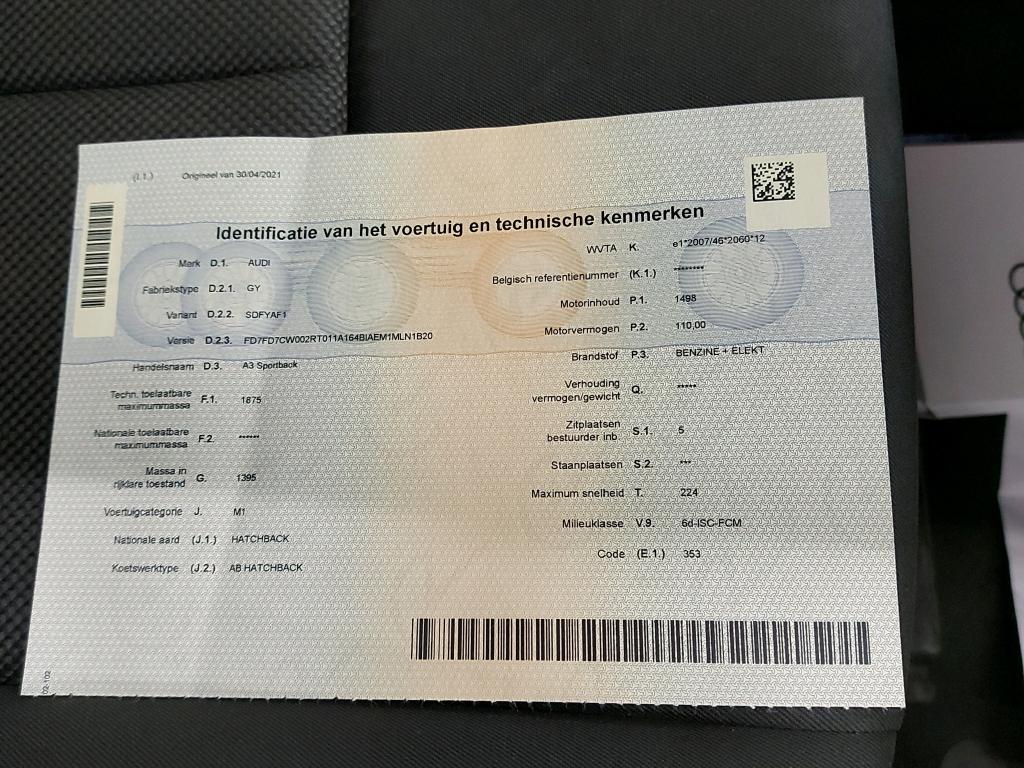 Audi A3 SB 1.5 35 TFSI Aut. 34