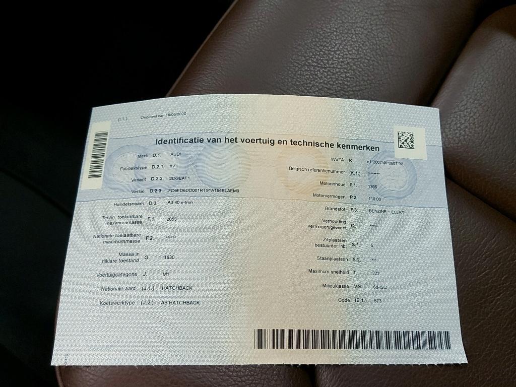 Audi A3 SB 1.4 40 TFSIe Plug-In Hybrid Aut. 8