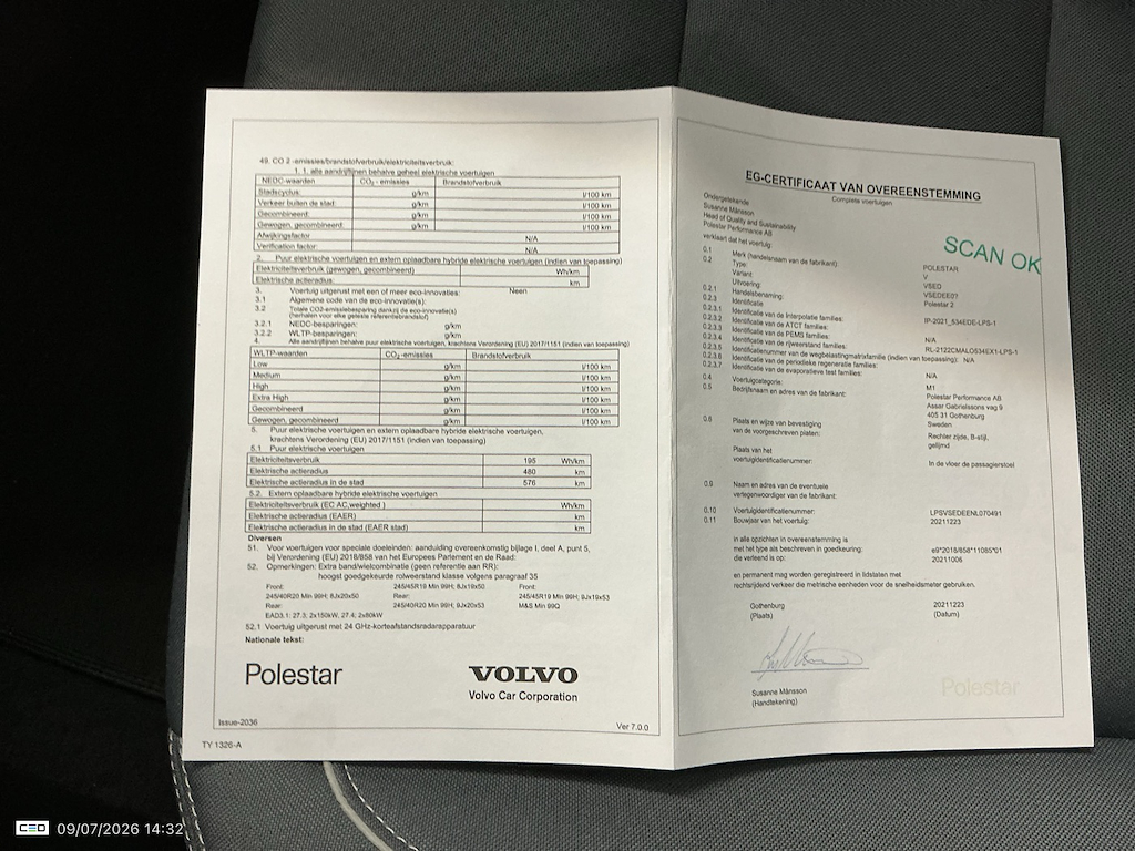 Polestar 2 78 kWh 408Hp Dual Motor Pilot 15