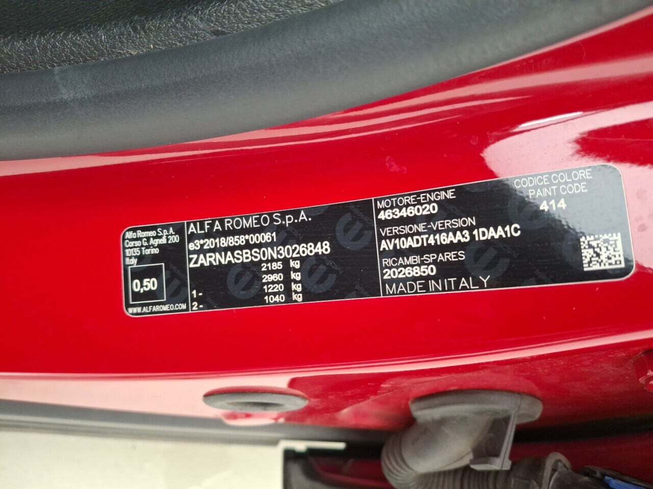 Alfa Romeo Tonale 1.6 VGT-D Aut. 12