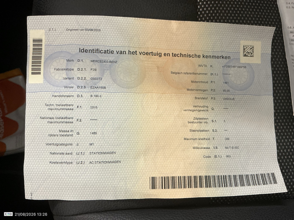 Mercedes-Benz B 180d 13