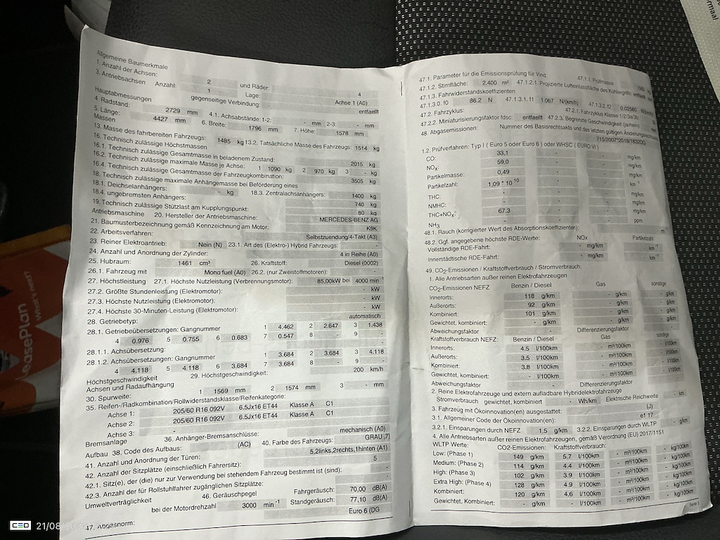 Mercedes-Benz B 180d 15