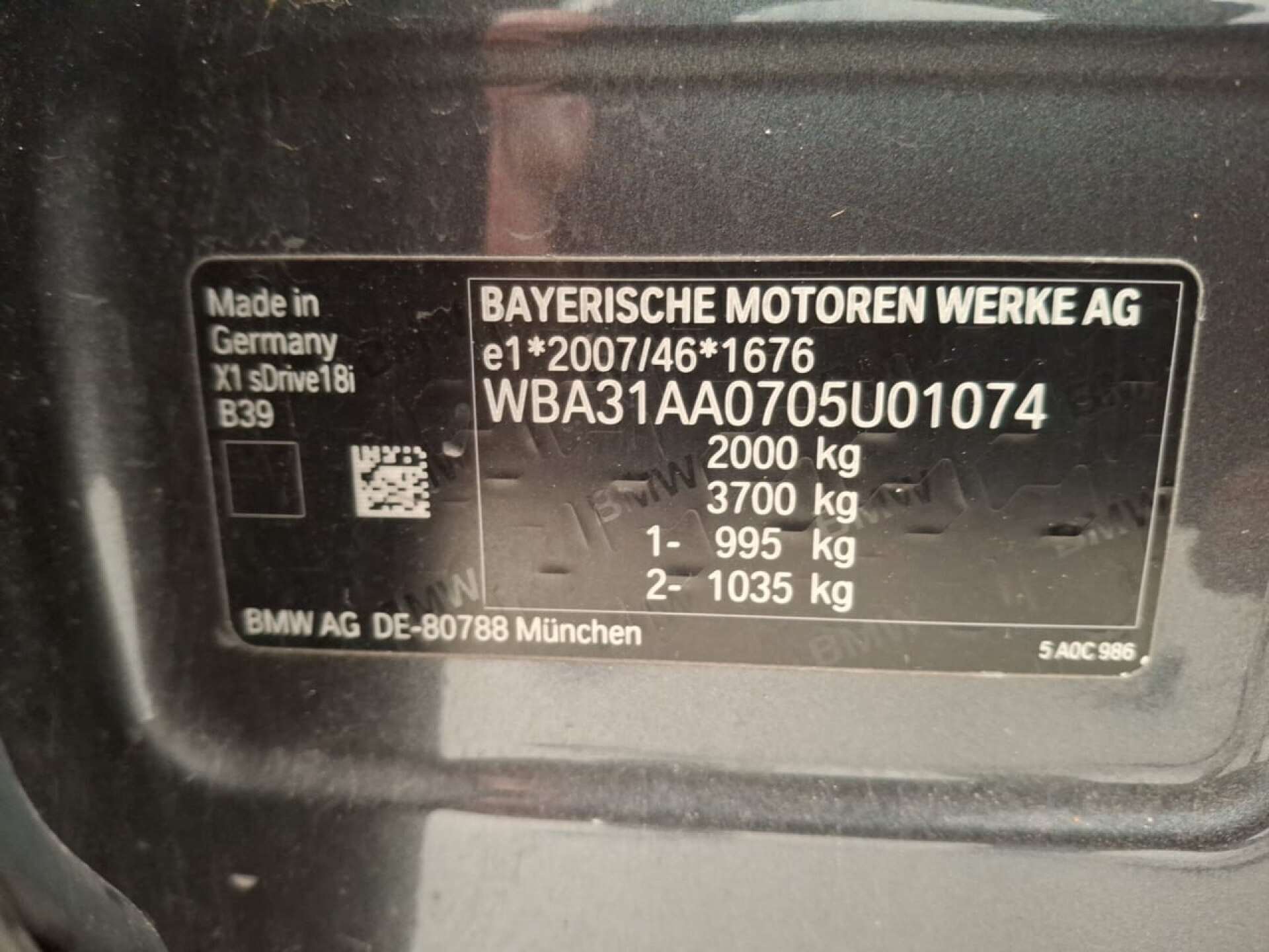 BMW X1 sDrive18i 1.5 15
