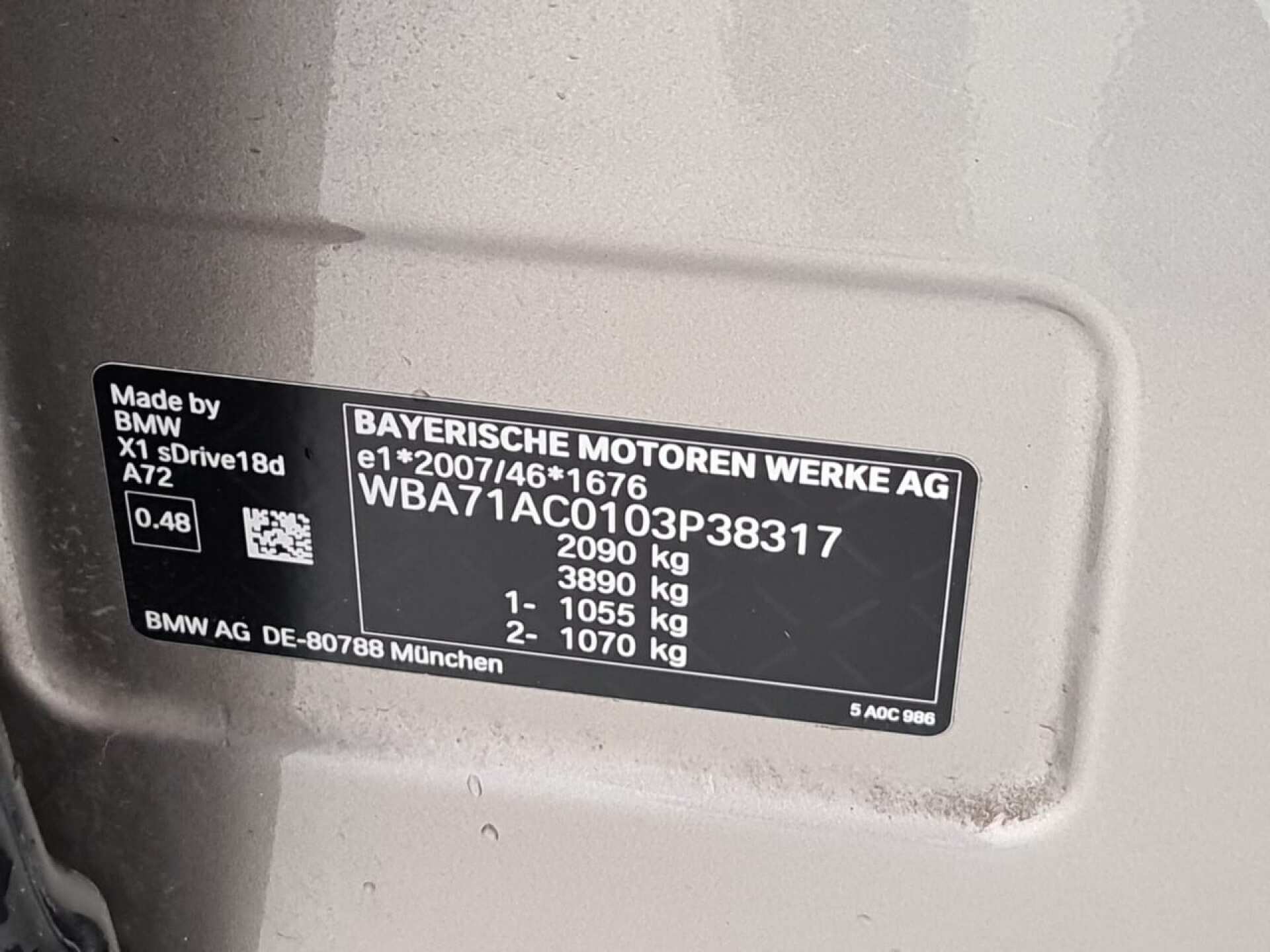 BMW X1 sDrive18d 2.0 18