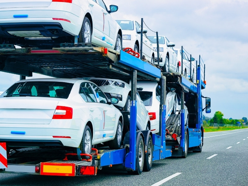 Most auctions are able to deliver your car/batch of cars by using a transport company.