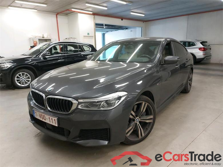  BMW - 6 GRAN TURISMO 630dA 265PK M-Sport Launch Edition With Nappa & Electric Rear Seats & Pack Comfort & Travel & Innovation & Driving Assistant+& Safety & Harman Kardon & Auto Door Pull Shut 