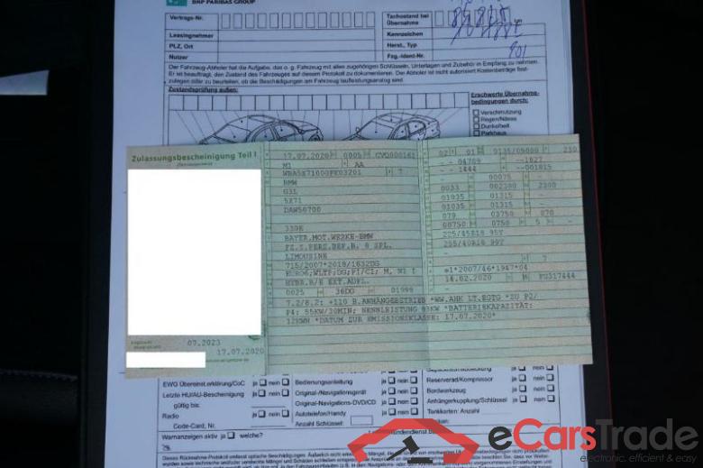 BMW 3-Serie ´18 Baureihe 3 Lim.  330 e M Sport 2.0  135KW  AT8  E6dT #1