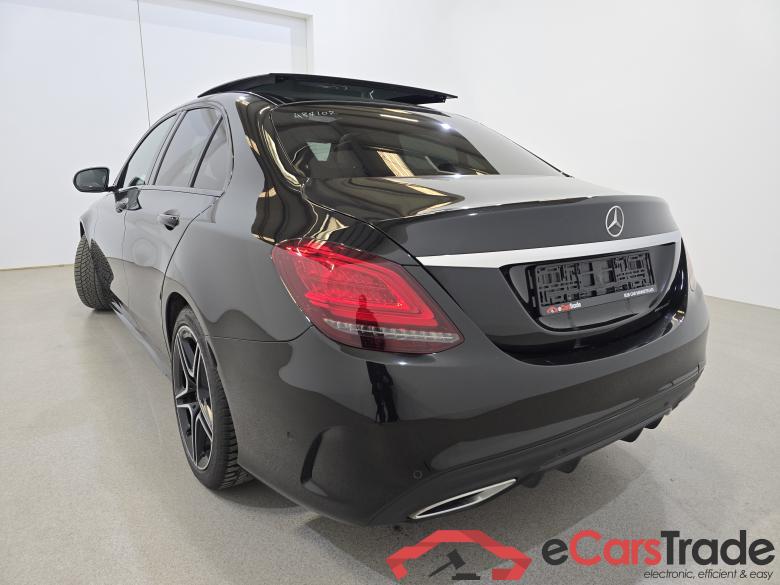 Mercedes C 180d AMG Night Aut. Pano LED-Xenon Navi Sport-Leather KeylessGo Camera Klima PDC ... #6