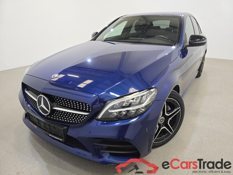 Mercedes C 160i AMG Night LED-Xenon Widescreen Navi Sport-Leather KeylessGo Camera Klima PDC ...