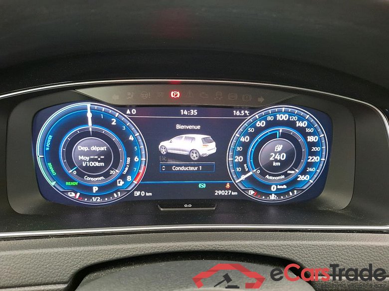 Volkswagen 1.4 TSI Hybride Rechargeable 204ch GTE DSG6 Golf VII Berline GTE Start-Stopp 1.4 TSI 205CV BVA6 E6d #6