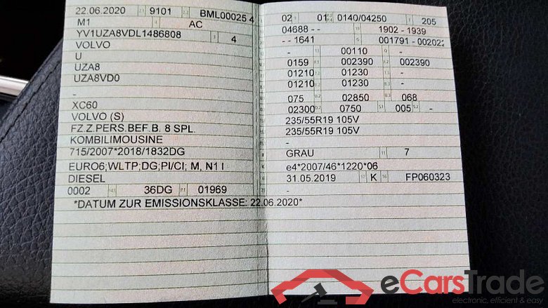 Volvo XC60 (03.2017->) D4 2WD EU6d-T, Inscription (EURO 6d-TEMP) #4