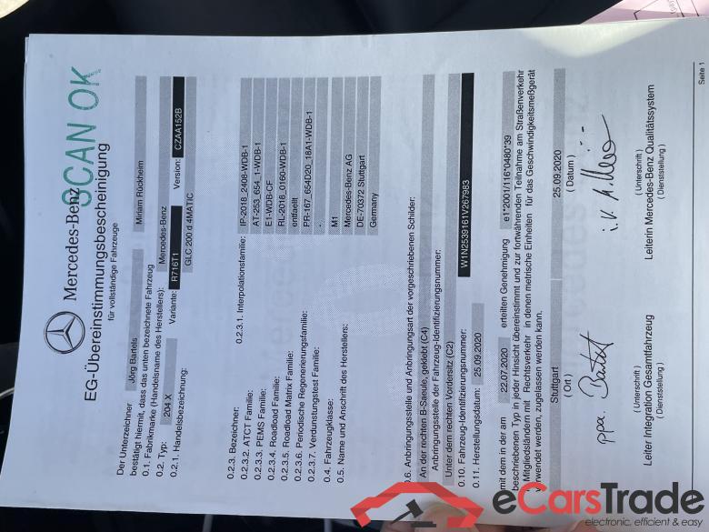 MERCEDES-BENZ GLC 200 d 4-Matic (EU6AP) #6