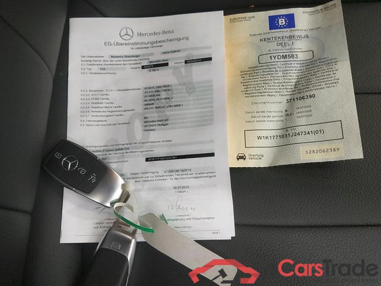 MERCEDES - MER A BERLINE 180d 116PK Business Solution Luxury #4