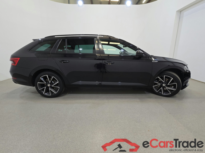 Skoda Superb Combi 1.4 TSI 150Hp SportLine Aut. LED-Xenon Virtual Ambient Navi-Pro Sport-Leather-Alcantara KeylessGo Camera Klima PDC ... #5
