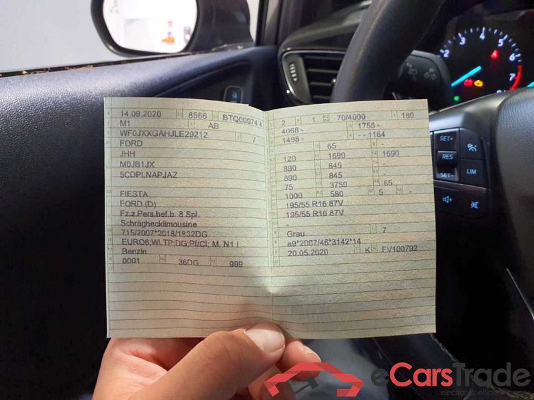Ford Fiesta (CE1)(2017->) DE - LimS5 1.0 EcoBoost EU6d-T, Titanium X S/S (EURO 6d-TEMP), 2019 - 2020 #5