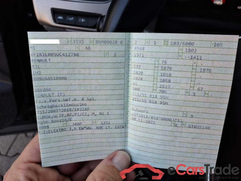 Renault Arkana (2021->) DE - SUV5 1.3 TCe 140 Mild-Hybrid EU6d, Techno (EURO 6d), 2022 - 2023 #2