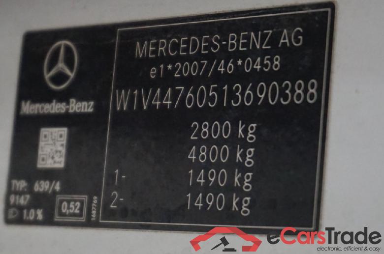 Vito Kasten 114/116 CDI 119 CDI/BT RWD extralang (447.605) 2.1 120KW MT6 E6 #5