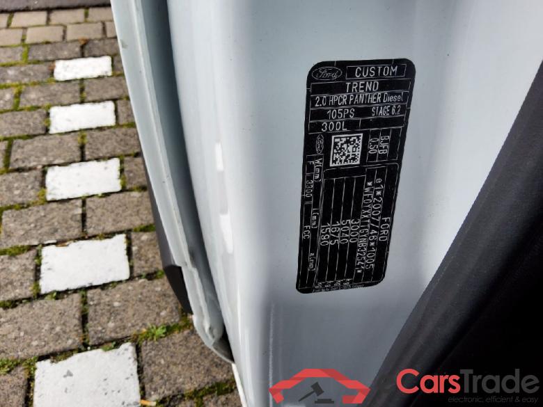 Transit Custom Kasten 300 L2 Trend 2.0 TDCi 77KW MT6 E6d #5 Transit Custom Kasten 300 L2 Trend 2.0 TDCi 77KW MT6 E6d #5