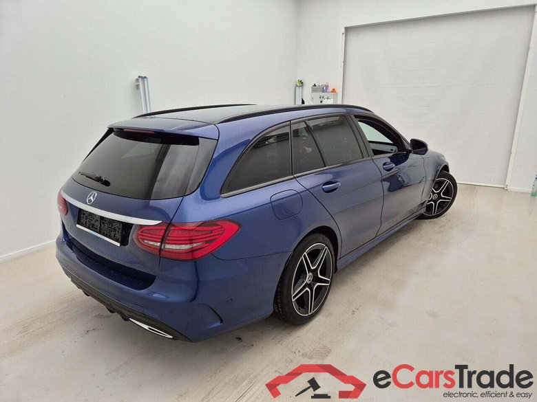 Mercedes C 180d AMG Night Aut. LED-Xenon Navi-Pro 1/2 Sport-Leather-Alcantara KeylessGo Camera Klima PDC ... #3