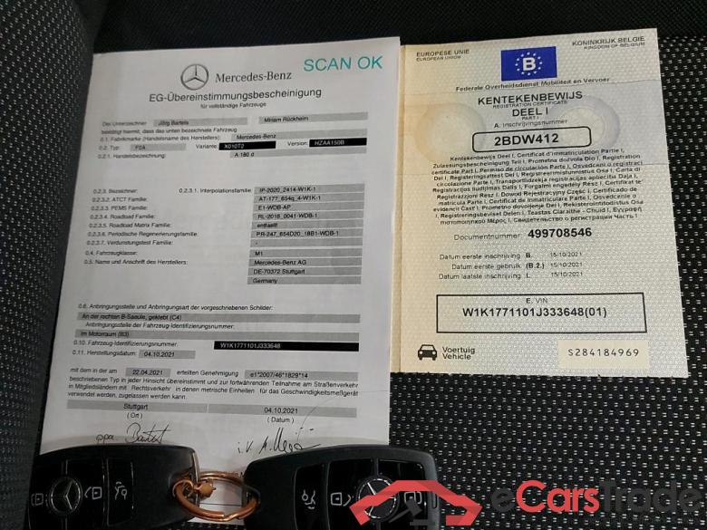 MERCEDES - MER A BERLINE 180 d 116PK DCT Business Solution #4