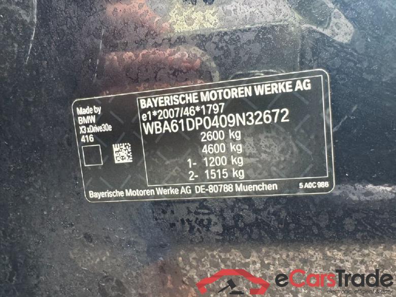 Baureihe X3 xDrive 30 e M Sport 2.0 215KW AT8 E6d #5