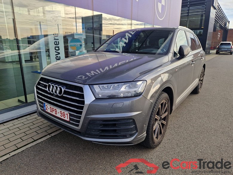 Audi Q7 3.0 45 TDI Quattro S-Line Ext. 7PL Aut. LED-Xenon Virtual Navi Leather KeylessGo Klima PDC ...