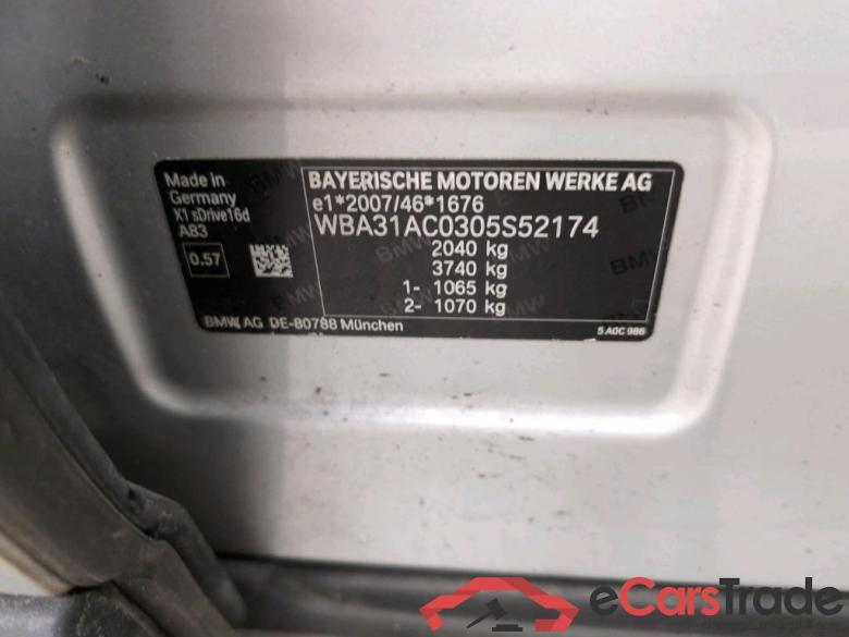 BMW - BMW X1 sDrive16dA 116PK Advantage Pack Business & Driving Assistant Plus #6