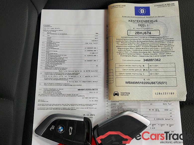 BMW - BMW 2 GRAN TOURER 216d 116PK Advantage Pack Business & LED & Removable Trailer Hook #4