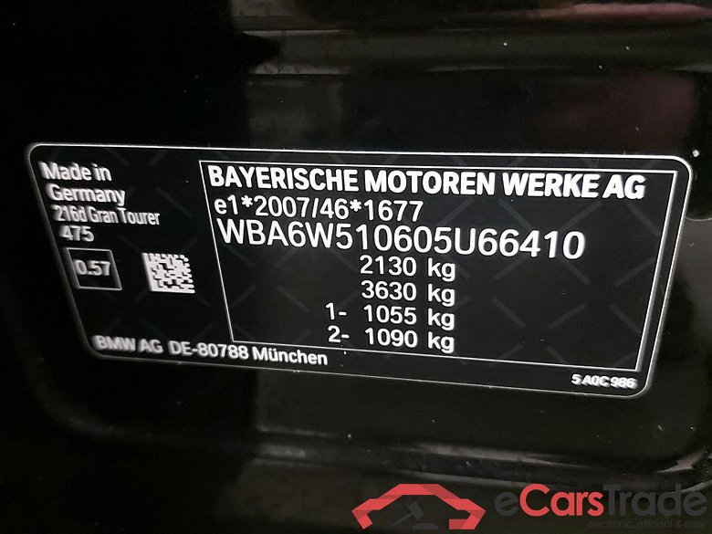 BMW - BMW 2 GRAN TOURER 216d 116PK Advantage Pack Business With Dakota Leather & LED headlights #6