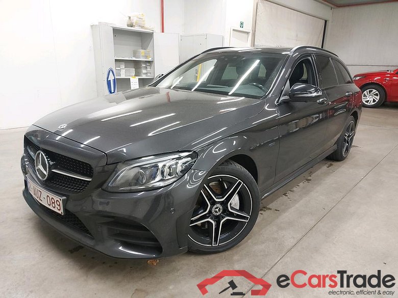 Mercedes C 300de Plug-In Hybrid AMG Night Aut. Pano LED-Multibeam Widescreen Burmester Navi 1/2 Sport-Leather-Alcantara KeylessGo Camera Klima PDC ... #1