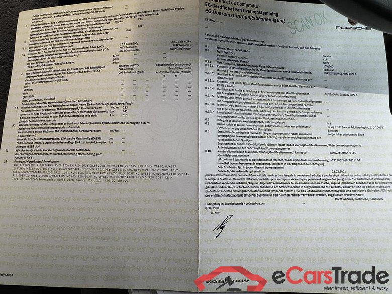 PORSCHE Taycan Cross Turismo Taycan 4S Cross Turismo #5