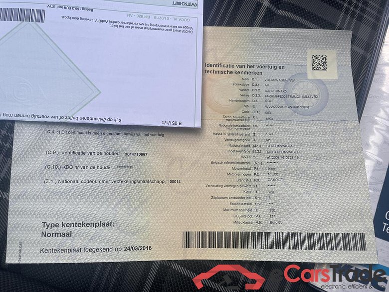 VOLKSWAGEN Golf VII GTD Golf GTD 2.0 TDI BlueMotion Technology 135 kW (184 pk) 6 versnellingen manueel #3