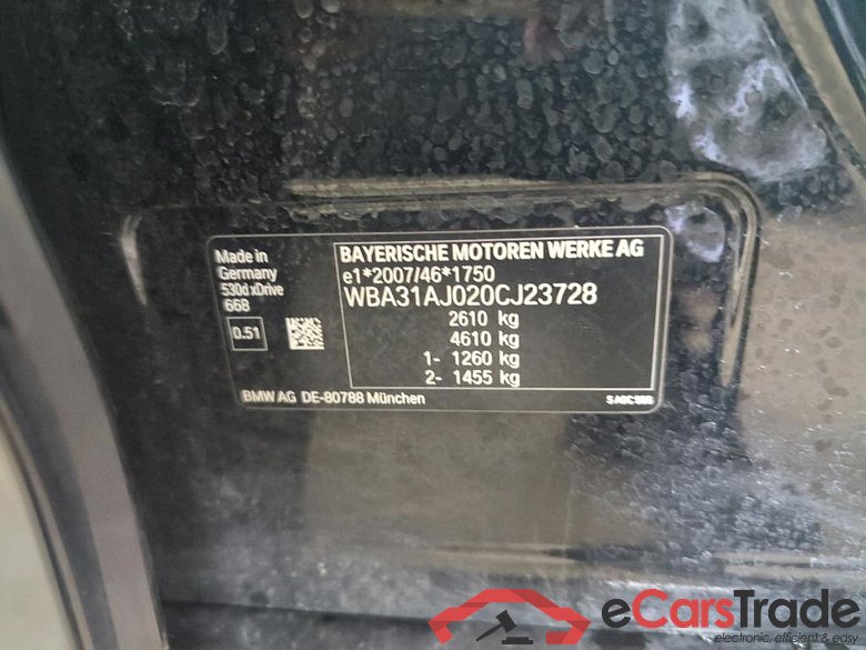 Baureihe 5 Touring 530 d xDrive 3.0 210KW AT8 E6d #4