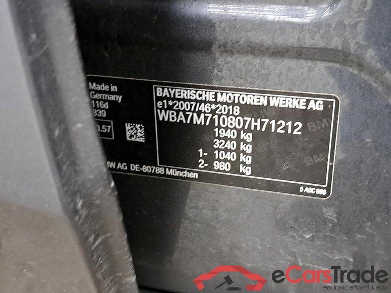 BMW - BMW 1 HATCH 116dA 116PK Advantage Pack Business Live CockPit Plus Nav & PDC Front & Rear #6