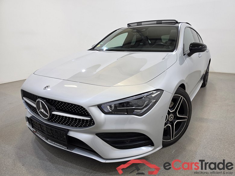 Mercedes CLA 200d SB AMG Night Aut. Pano LED-Multibeam Widescreen Burmester Ambient Navi 1/2 Sport-Leather-Alcantara KeylessGo Camera Klima PDC ...