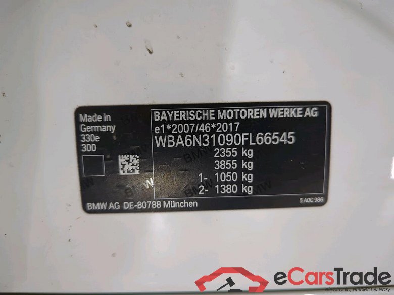 Baureihe 3 Touring 330 e Sport Line 2.0 185KW AT8 E6d #4