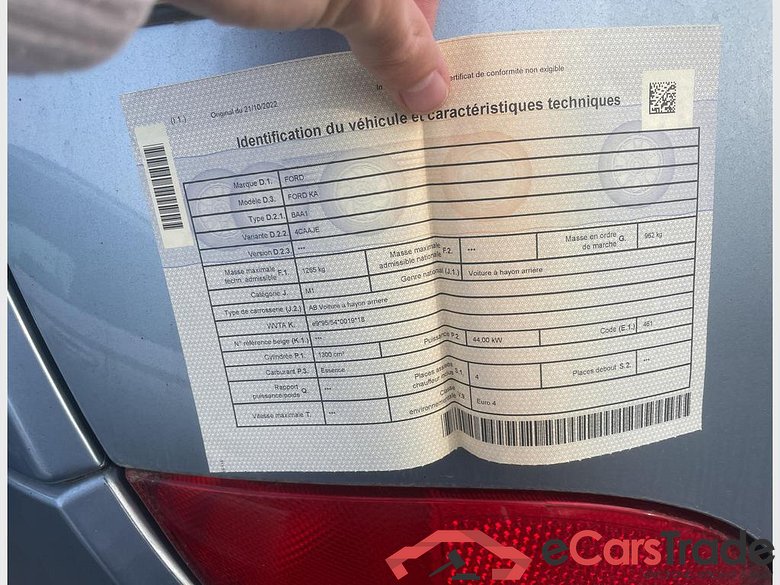 FORD Ka Ka 1.3i Start #3