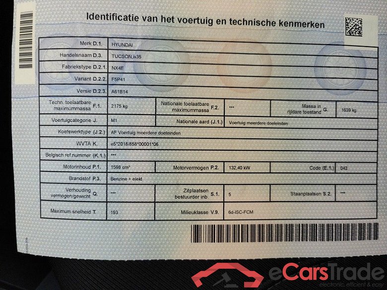 Hyundai Tucson 1.6 T-GDi Hybrid Feel 5d #3