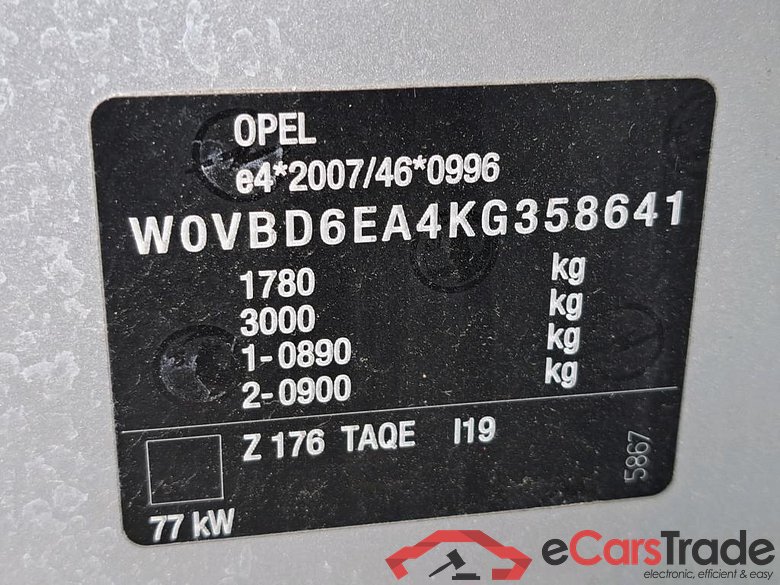 OPEL - OPE ASTRA Turbo 106PK ECOTEC Business Edition * PETROL * #6