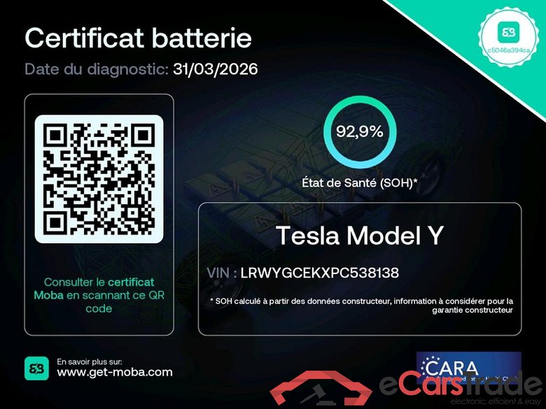 TESLA Model Y / 2020 / 5P / SUV Grand Autonomie Dual Motor AWD #2