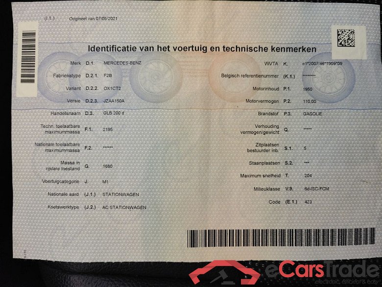 Mercedes-Benz GLB GLB 200 d Business Solution 5d #3