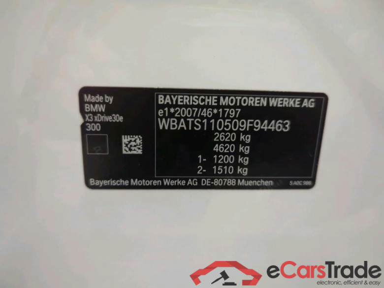 Baureihe X3 xDrive 30 e M Sport 2.0 215KW AT8 E6d #4