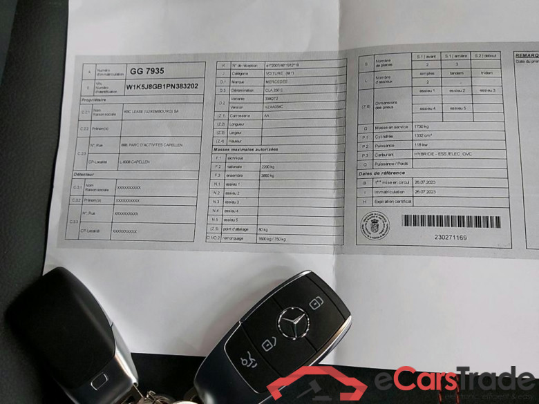MERCEDES - MER CLA 250 e 218PK DCT AMG Line & Night Pack  * HYBRID * #4