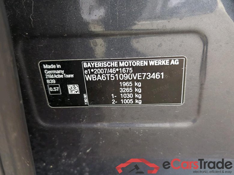 Baureihe 2 Active Tourer 216 d Advantage 1.5 85KW MT6 E6dT #4