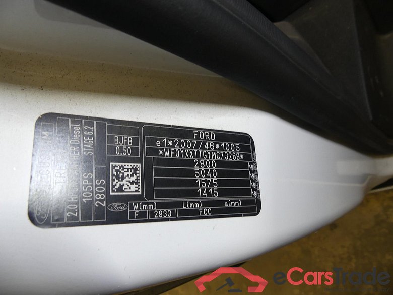 Transit Custom Kasten 280 L1 Trend TDCi 77KW MT6 E6dT #5