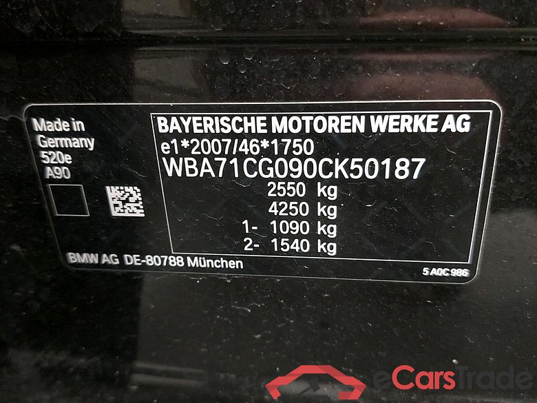 BMW - BMW 5 TOURING 520e 204PK Business Edition Pack Business With Dakota Heated Front & Rear Seats & Parking Assistant Plus * HYBRID * #6